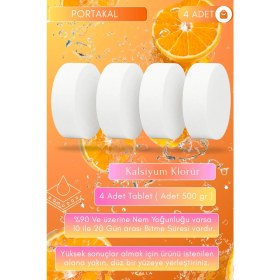 Resim Vcalla 4 Adet Nem Alıcı | Küf Önleyici | Ev Tipi Rutubet Giderici | Portakal Aromalı | Ev,depo 