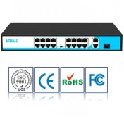 Resim HRUI HR901-AF-1621GS-200 16 PORT 10/100 16 PORT POE 2 PORT UPLINK + 1 SFP 200W YONETILEMEZ RACK MOUNT SWITCH HR901-AF-1621GS-200 16 PORT 10/100 16 PORT POE 2 PORT UPLINK + 1 SFP 200W YONETILEMEZ RACK MOUNT SWI...