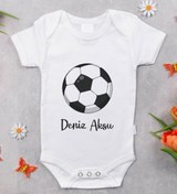 Resim Bitmeyen Kartuş Bk Kids Kişiye Özel Fotoğraflı Bebek Yastık Ve Bebek Body Zıbın Hediye Seti - Model 3.5 