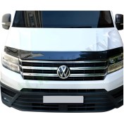 Resim Volkswagen Crafter 2018+ Araca Özel Kaput Rüzgarlığı A+ Pianoblack 4mm 