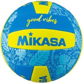 Resim Mikasa Bv354tv-gv-yb Sentetik Deri Plaj Voleybol Topu Çok Renkli 
