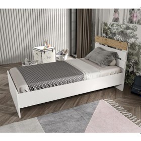 Resim Merlin Mobilya Toronto Karyola Beyaz 90 x 190 