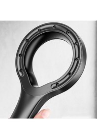 Resim Mintev Siyah Süpernova Modern Duş Seti Siyah Hortum Ve Mafsal Siyah 