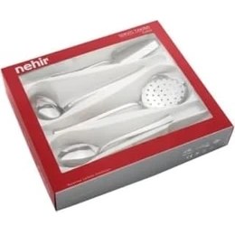 Resim Zarif Sade 8 Parça Servis Takımı 