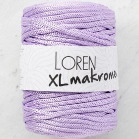 Resim Loren XL Makrome Lila El Örgü İpi - R037 - 33716 