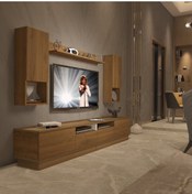 Resim Decoraktiv Trendstyle 5220das Mdf Tv Ünitesi Tv Sehpası - Naturel Pera 