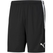 Resim Puma Teamliga Training Shorts Erkek Futbol Maç Şortu 65724903 Siyah 