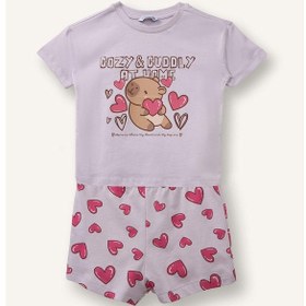 Resim Defacto 2li Pijama Takımı Kız Bebek H7640a526smpn425 Pembe-pn425 