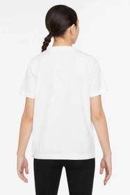 Resim Nike Sportswear Beyaz Erkek Çocuk Kısa Kol T-Shirt 