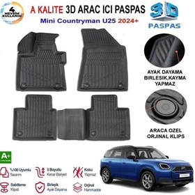 Resim Mini Countrayman U25 3d Paspas Havuzlu Pro 2020 Sonrası 