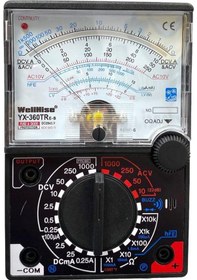 Resim Wellhise Yx360 Treb Analog Multimetre Ölçü Aleti 