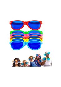 Resim Büyük Parti Gözlüğü Rengarenk 12 Adet 27x9 Cm 001 