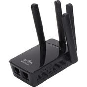 Resim Moveevo 50m Kapsama 4 Antenli 300mbps Kablosuz Router - Router/ap/repeater 3'ü 1, Wpa/wpa2 Şifreleme, 802.11b/g/n, Ev Çalışması İçin 100-240v Avustralya Tipi 