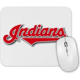 Resim Baskı Dükkanı Cleveland Indians Logo Mouse Pad 