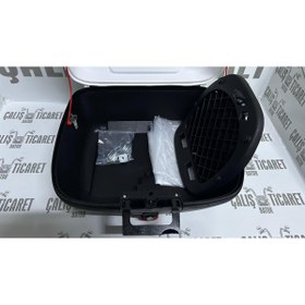 Resim Maxem SL-40 MOTOSİKLET ÇANTASI SIRTLIKLI BEYAZ 