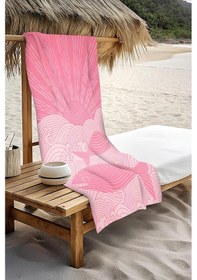 Resim Dijital Baskı Plaj Deniz Havlusu Balık Desenli Peştamal Hvl0069 Renkli 