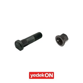 Resim 22/190 Ön Frezeli - F2000 -F 90 83 Mm Bijon Somun Set 