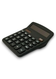 Resim Dx-837b Güneş Enerjili Ve Pilli Siyah Hesap Makinesi 12 Haneli - 1 Adet Siyah 