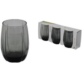 Resim Linka Seri Su Bardak 240 Cc Gri Renk 6 Adet 