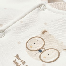 Resim Organik Pamuk Wellsoft Astarlı Teddy Bear Bebek Yelek - 6-9 Ay 