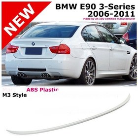 Resim Bmw E90 2010-Plastik Boyasız Bagaj Üstü M3 Spoiler-Spoyler 