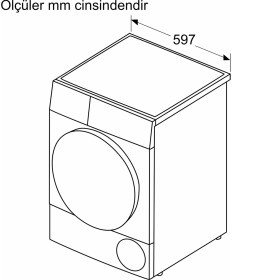 Resim Profilo Buhar Özellikli Kurutma Makinesi 9 Kg A 