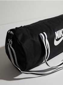 Resim Nike Sportswear Nk Heritage Duff Unisex Spor Çanta Siyah 