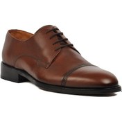 Resim Ayakmod Premium 03258 Taba Hakiki Deri Erkek Klasik Ayakkabı 001 