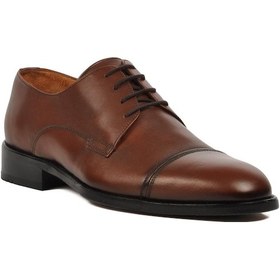 Resim Ayakmod Premium 03258 Taba Hakiki Deri Erkek Klasik Ayakkabı 001 