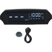 Resim Creatorally Evrensel Otomatik Hud Ekran Çok Fonksiyonlu Prktör Gps Hız Göstergesi Solar Şarj (Yurt Dışından) 