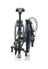Resim Carraro Flexi 121 Katlanır Bisiklet 21 Vites Mat Antrasit Gri-Bak 