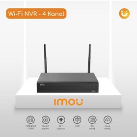 Resim Imou NVR1104HS-W S2 4 Kanal Wi-Fi Nvr Kayıt Cihazı 