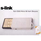 Resim S-Link Slx-Cr20 Usb 2.0 Micro Sd Kart Okuyucu 