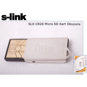Resim S-Link Slx-Cr20 Usb 2.0 Micro Sd Kart Okuyucu 