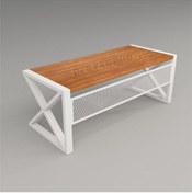 Resim Leva Masif Ahşap Bilgisayar Masası-beyaz Ayak-85x160x76 Cm 