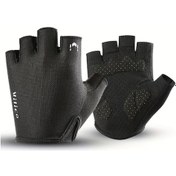 Resim Xuweiwei Vilico Unisex Nefes Alabilir Spor Eldiveni Siyah Xl Antrenman Fitness Koşu Siyah 