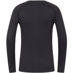 Resim Jack Wolfskin Infinite Warm Ls Erkek Siyah İçlik Üst 