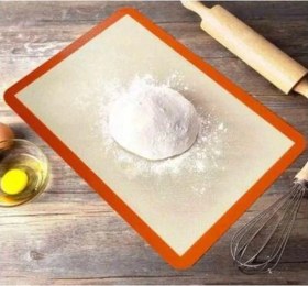 Resim Silikon Silpat Yanmaz Yapışmaz Pişirme Matı Tarif Edildiği Gibi 