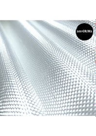 Resim Elyaf Dokuma Örgü Cam Elyaf 200 Gram / M2 Fiber Kompozit Laminasyon Tekne 25 Metre Fiyatıdır 