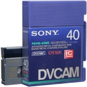 Resim Sony Mini Dv Dvcam Pdvm 40me Profesyonel Kaset 