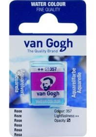 Resim Talens Van Gogh 1/2 Tablet Sulu Boya 357 Rose 