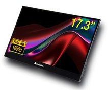 Resim Verbatim PMT-17 Taşınabilir 17.3'' Full HD 1080p IPS 6MS Dokunmatik Monitör 
