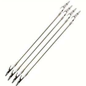 Resim 4 Adet Altın Renkli Çok Amaçlı Timsah Klips - Esnek Çift Başlı Metal Tasarım, Notlar, Fotoğraflar, Fiyat Etiketleri, Masaüstü Düzenleyici için - Elektriksiz ve Pilsiz, Ev & Ofis Dekoru, Not Tutucu, Dekoratif Klip, Yüksek Kalite Bitim, El Sanatları Tutkunları İçin Şık ve Sağlam Yapı, Çok Fonksiyonlu Klip, Kırtasiye Severler 