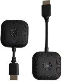 Resim Coverzone Kablosuz HDMI Verici Alıcı Kiti | Wireless HD Transmitter Receiver | 1080P 60Hz Görüntü Aktarımı | TV, Projeksiyon, Notebook, PC ile Uyumlu - S1 HDMI 