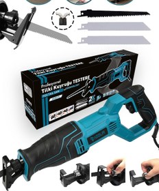 Resim Assur ASR615 750W Tilki Kuyruğu Testere Mavi 