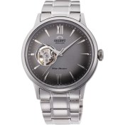 Resim Orient Bambino RA-AG0029N30B Kurmalı Otomatik Çelik Gri Open Heart 41 mm Erkek Kol Saati 
