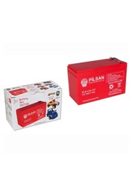 Resim PİLSAN Pilsan 12 Volt 7 Amper Akülü Araba Aküsü 12 V 7 A Orjinal Pilsan Akü 