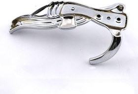 Resim (5 ADET) Efsane Krom Metal Portmanto Vestiyer Duvar Dolap Elbise Askısı Kapı Askılığı Askılık 