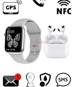 Resim BGGTech Dtno1 Watch 7 Pro Max Akıllı Saat + Tws 3.nesil Bluetooth Kulaklık Androd Ios Uyumlu 