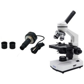 Resim Ece Opto-Edu 2000X Büyütmeli 5.0Mp Dijital Mikroskop Monoküler 